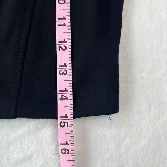 Forever 21 Black Crop Corset Style Long Sleeve Top Large - Picture 6 of 6